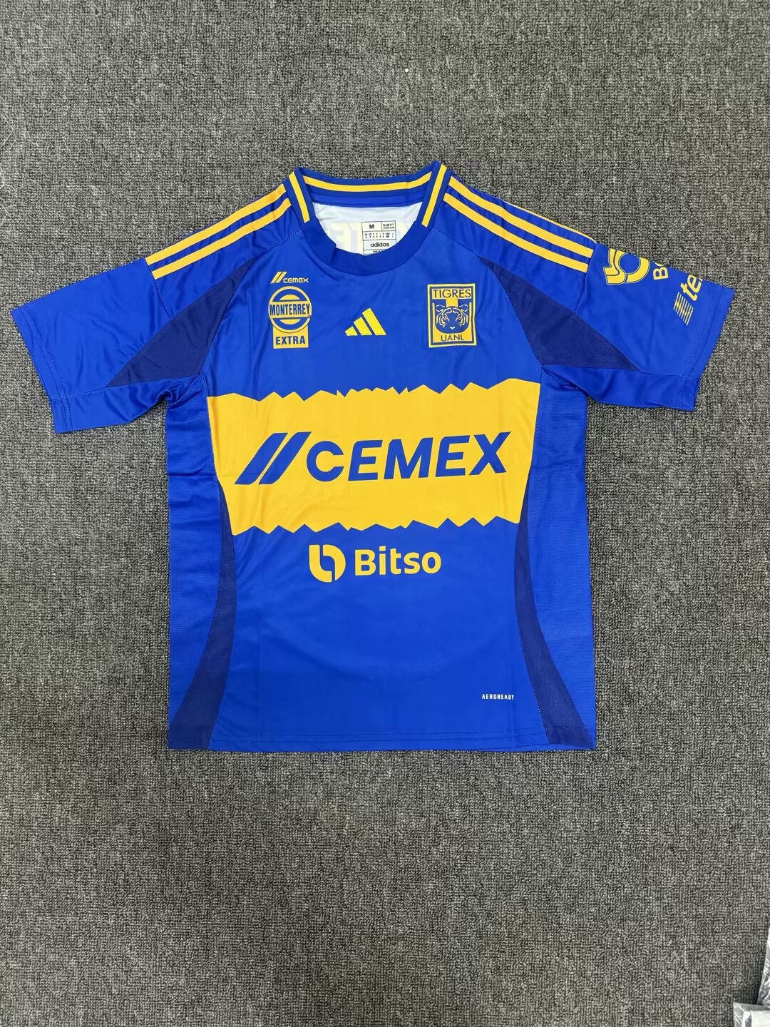 AAA Quality Tigres UANL 24/25 Away Blue Leaked Jersey